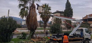 Efeler Belediyesi'nden Umurlu Karayolu'nda çalışma