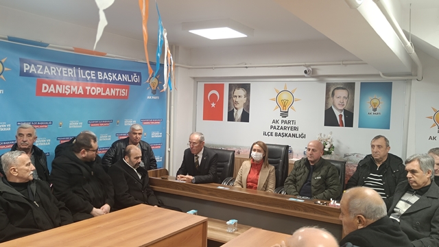 AK Parti Pazaryeri İlçe Danışma Meclisi Toplantısı düzenlendi
