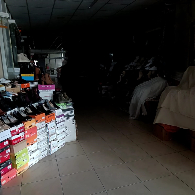 Tarihi Ahi Çarşısı karanlığa gömüldü