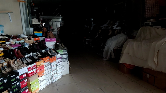 Tarihi Ahi Çarşısı karanlığa gömüldü