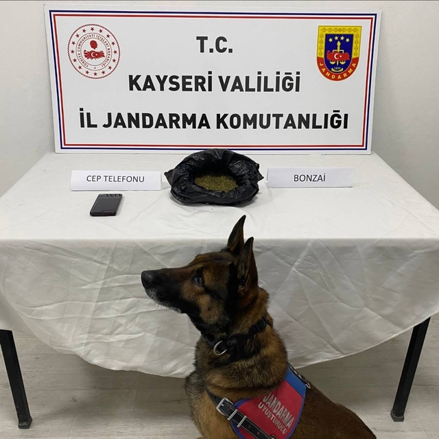 Kayseri'de  uyuşturucu operasyonunda 1 şüpheli yakalandı