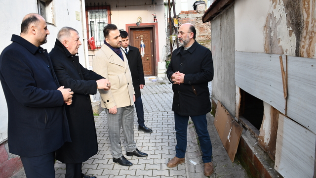 Samsun Vakıflar Bölge Müdürü Uysal, Vezirköprü'de incelemede bulundu