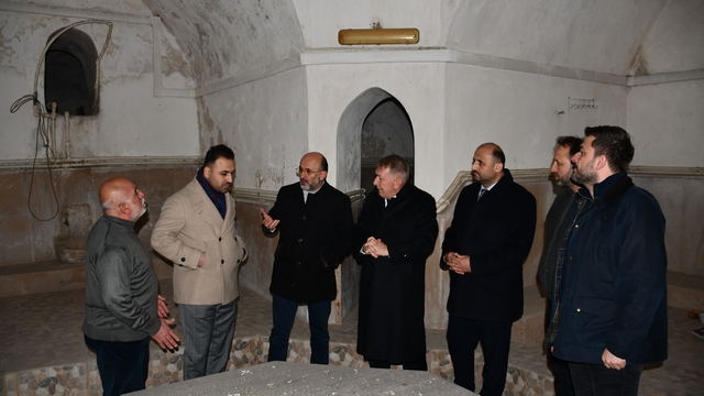 Vezirköprü'de tarihi yapılar restore ediliyor