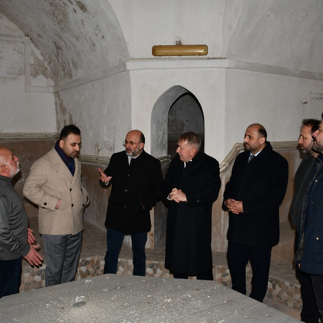 Vezirköprü'de tarihi yapılar restore ediliyor