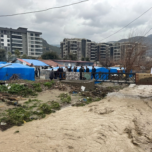 Aydın'da sağanak etkili oldu