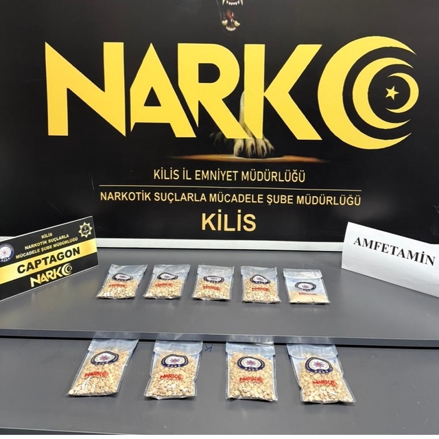 Kilis'te uyuşturucu operasyonu: 3 tutuklama
