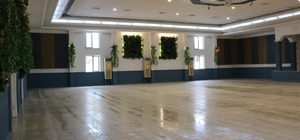 Yenipazar'da kışlık düğün salonu yenilendi