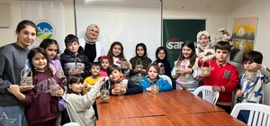 Öğrenciler ara tatilde SAMEK atölyelerinde buluştu