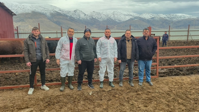 Dinar'da ithal hayvan besiciliği yapılan işletmelere yönelik denetim