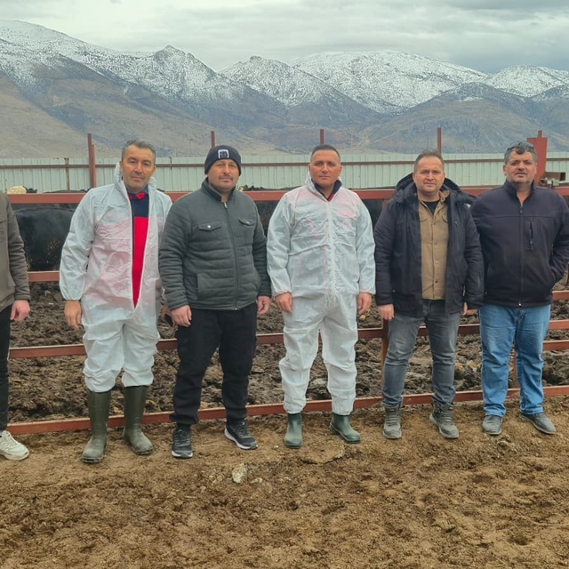 Dinar'da ithal hayvan besiciliği yapılan işletmelere yönelik denetim