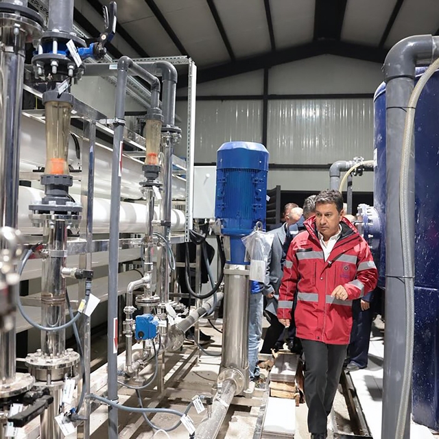 Milas Kazıklı ve Bozbük 'Tuzlu su arıtma tesisi' tamamlandı