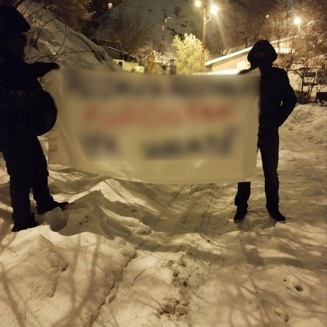 Tunceli'de terör örgütü PKK propagandası yapan 4 şüpheliye gözaltı