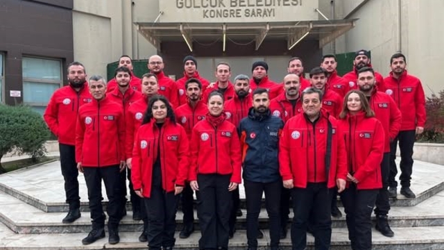 Gölcük Belediyesi Arama Kurtarma Ekibi eğitimlerini tamamladı