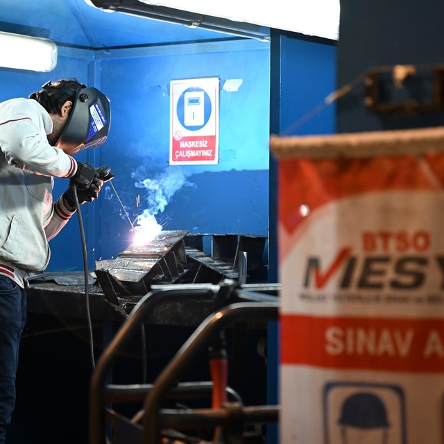 BTSO MESYEB nitelikli ve belgeli iş gücünün adresi oldu