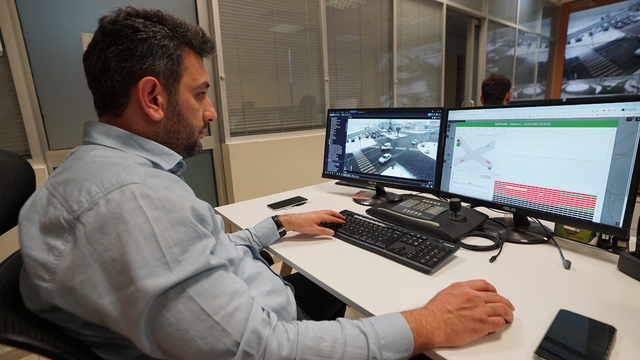 Kahramanmaraş'ta 264 kamerayla yol durumunu anlık olarak takip ediyor