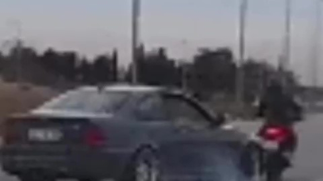 Drift yapan lüks otomobil sürücüsüne 58 bin 217 lira ceza kesildi