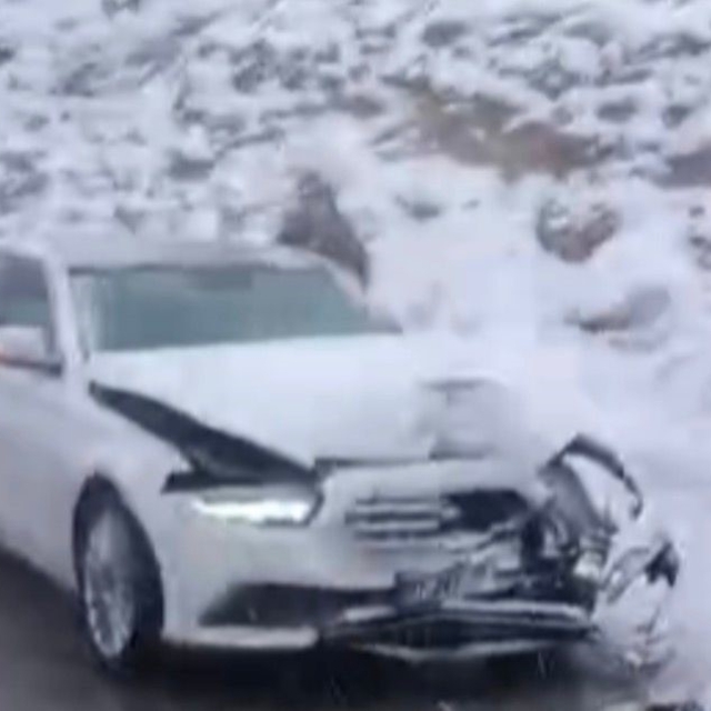 TAG Otoyolu Gaziantep kesiminde çok sayıda kaza meydana geldi