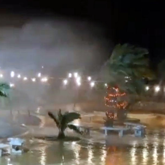 Datça'da fırtına etkili oldu