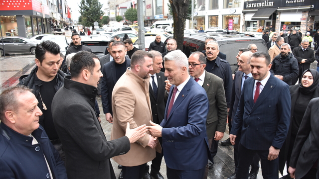 Ticaret Bakanı Bolat, Düzce'de "İş Dünyasıyla Toplantı" programında konuştu: