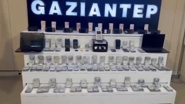 Gaziantep'te tefeci operasyonu: 22 gözaltı