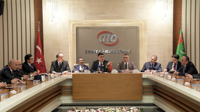 "Türkiye-Türkmenistan Ekonomik ve Ticari İşbirliği İmkanları" toplantısı Ankara'da yapıldı