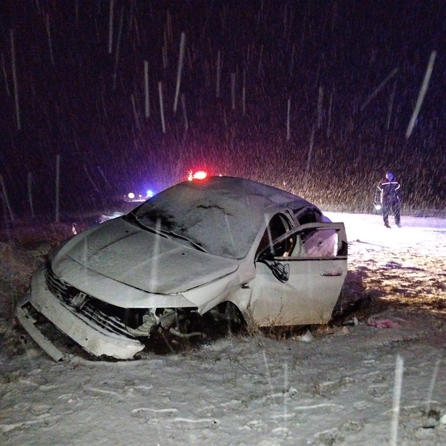 Çorum'da kar yağışı kazayı beraberinde getirdi: 7 yaralı