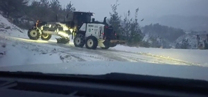 Osmaniye'de kar nedeniyle mahsur kalan vatandaşlar kurtarıldı