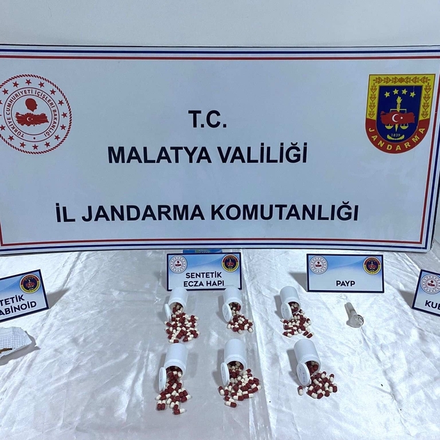 Malatya'da uyuşturucu operasyonu: 2 gözaltı