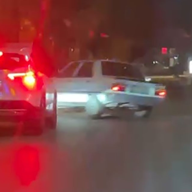 Polisten kaçarken kaza yaptı