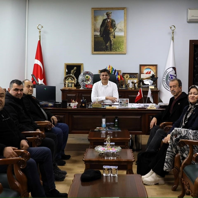 Mahalle muhtarları Başkan Durgut'la bir araya geldi