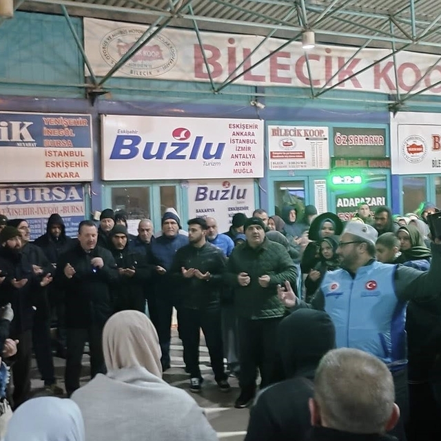 Bilecik'te umreciler kutsal topraklara uğurlandı