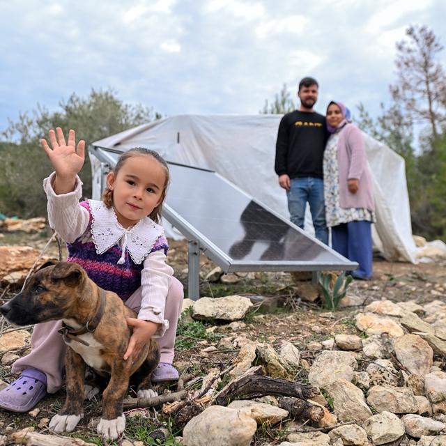 Güneş paneli desteğiyle konargöçer Yörükler enerjiye kavuştu