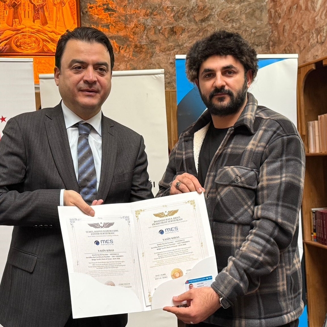 Tokatlı gazeteciler İHA 1 ticari pilot sertifikalarını aldı