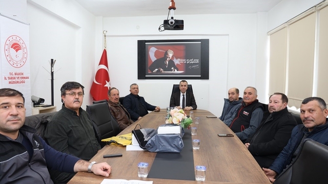 Bilecik'te tarımsal çalışmalar değerlendirildi