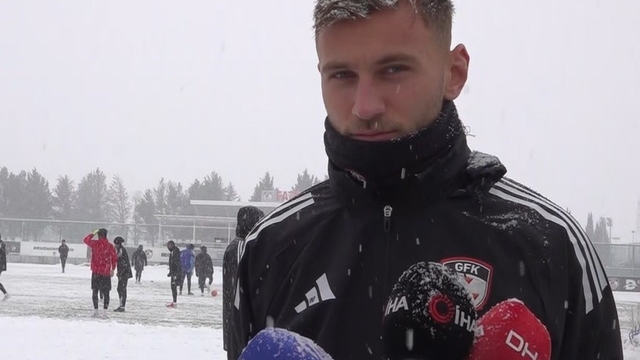 Denis Draguş: "Gaziantep'e tekrar döndüğüm için çok mutluyum"
Gaziantep FK, Konyaspor maçı hazırlıklarını sürdürdü