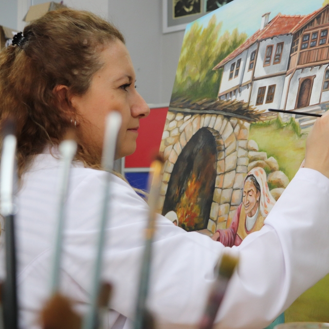 Türk aile yapısı yağlı boya tablolarıyla ölümsüzleşiyor
Eskişehir'de 'Aile...