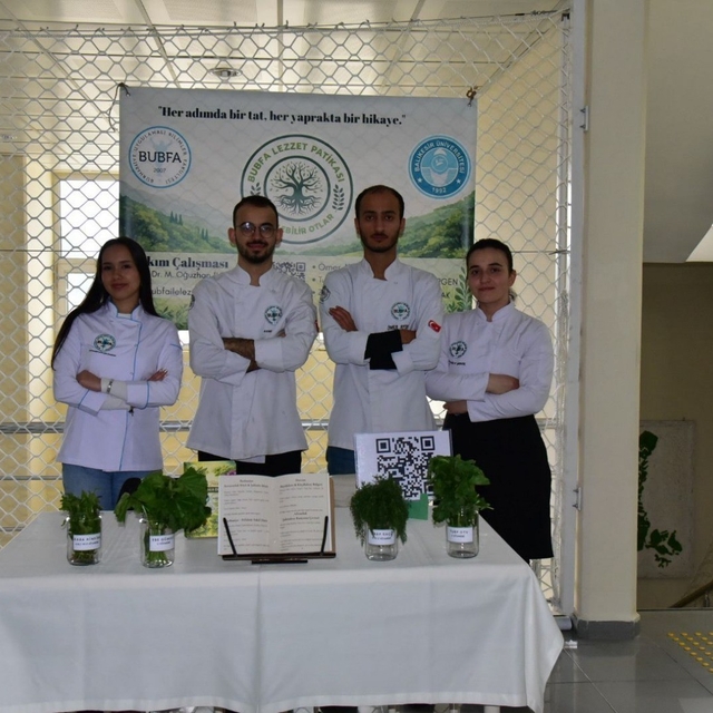 Üniversiteliler Yenilebilir Otlara Yönelik Proje yaptı