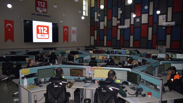 Batman'da 112'de vakaya dönüşmeyen çağrılar yüzde 72'ye düştü