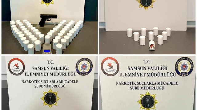 Samsun'da uyuşturucu operasyonlarında 14 zanlı yakalandı