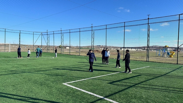 Mahmudiye'deki spor tesisleri hizmet veriyor
