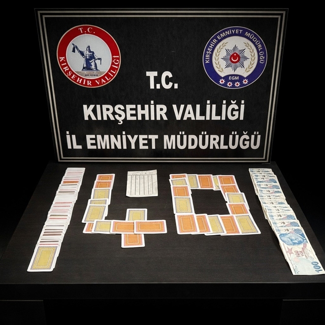 Kahvehanede kumar oynayanlar yakalandı