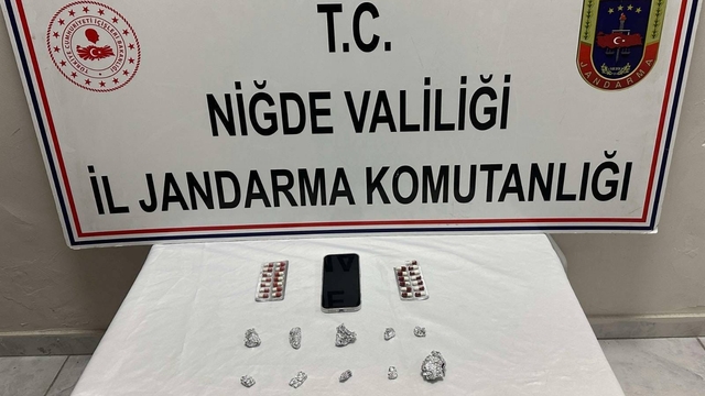 Niğde'deki uyuşturucu operasyonunda 2 şüpheli gözaltına alındı
