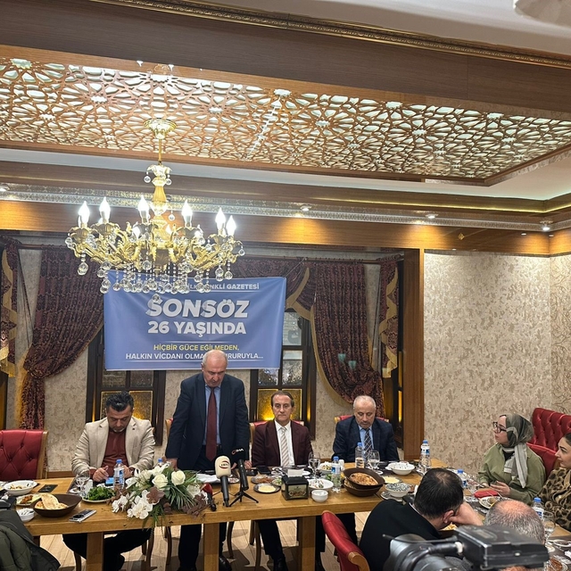 Malatya'nın ilk renkli gazetesi Sonsöz 26 yaşında