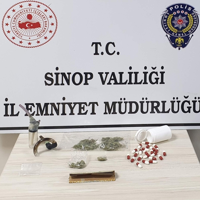 Sinop'ta uyuşturucu operasyonu: 4 gözaltı