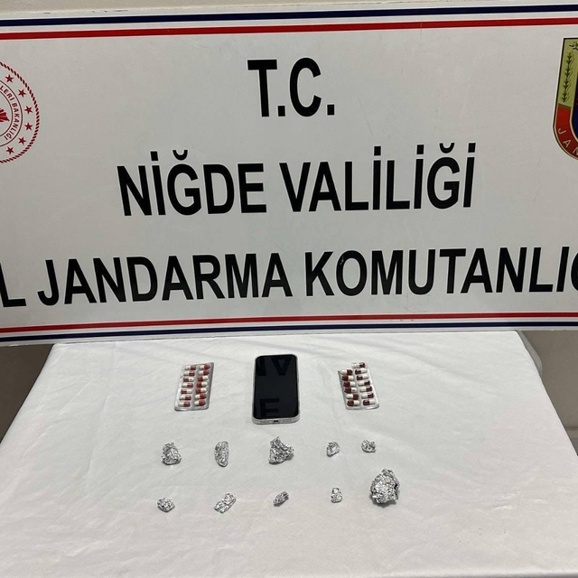 Niğde'deki uyuşturucu operasyonunda 2 şüpheli gözaltına alındı
