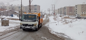 Battalgazi'de kar seferberliği