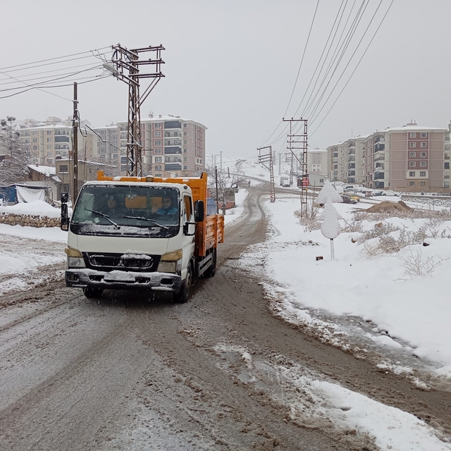 Battalgazi'de kar seferberliği