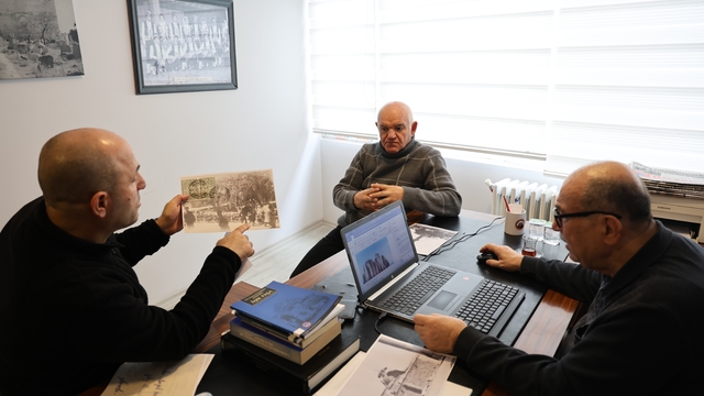 Kırşehir'deki envanter çalışmasında Yunan General Trikopis'in esir tutulduğu hükümet konağının fotoğrafı ortaya çıktı