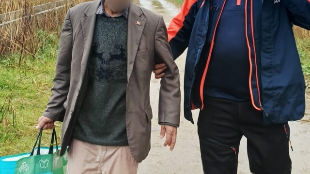 Kaybolan Alzheimer hastası yaşlı adam sulama kanalı kenarında bulundu