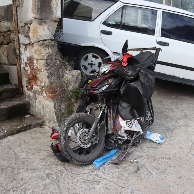 Ordu'da trafik kazasında 1 kişi yaralandı